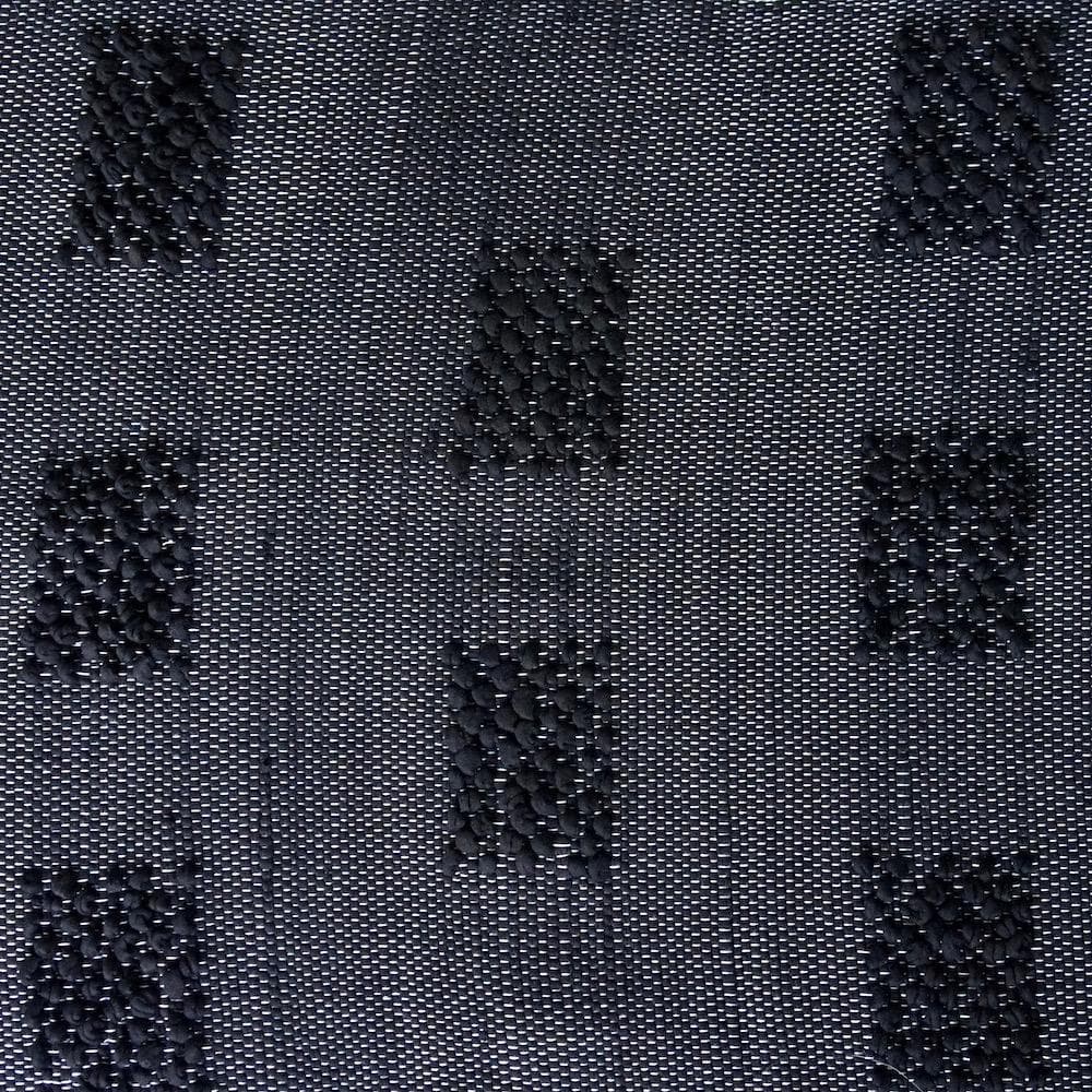 Tapis en coton - 100x50 Noir