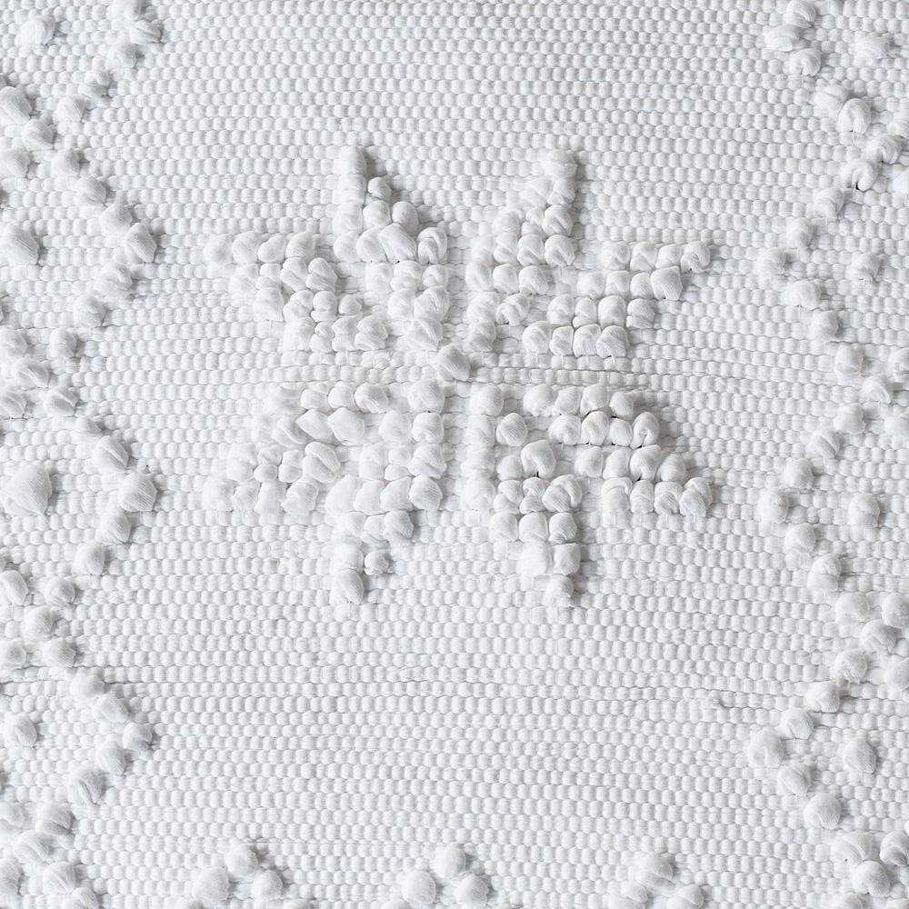 Tapis de salle de bains portugais I 60x40cm Tapis de salle de bains 60x40 - 11 couleurs Blanc pur