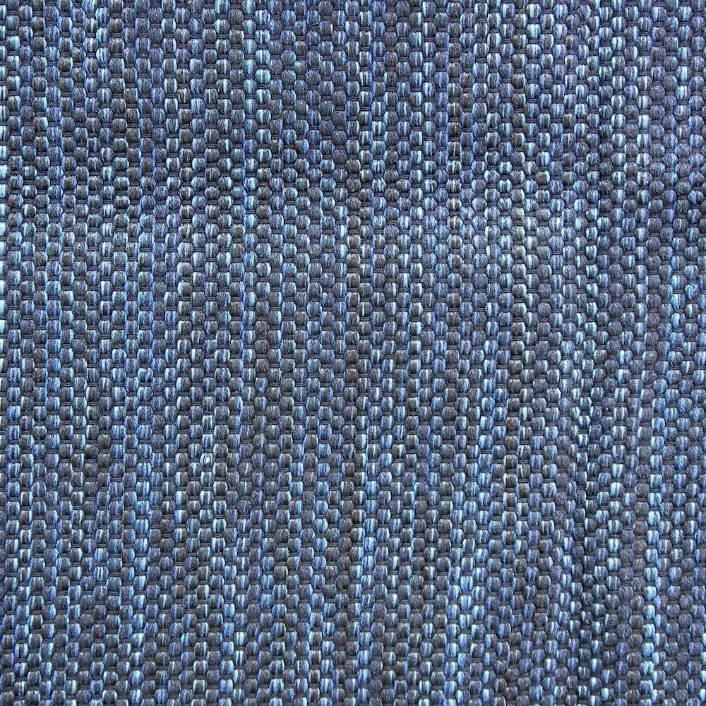 Tapis régional en coton Bleu foncé