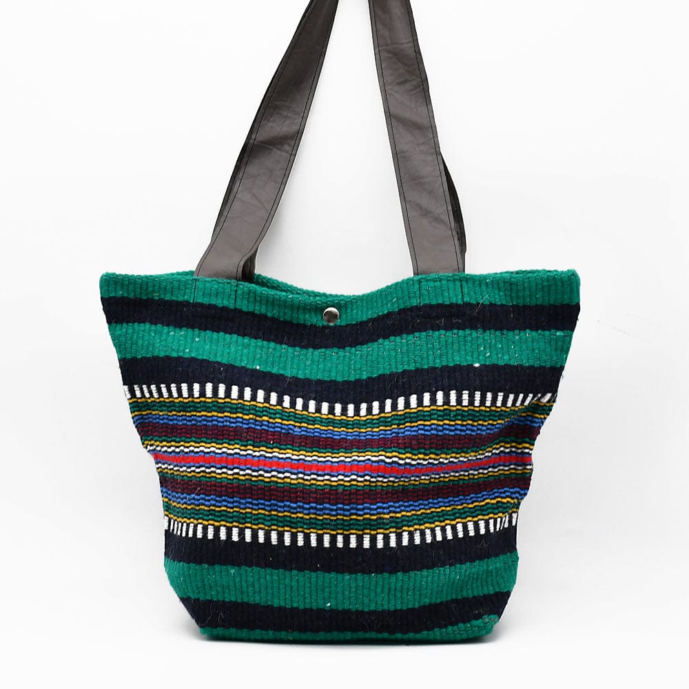 Tote bag portugais vert Tote bag de Mira de Aire - Vert