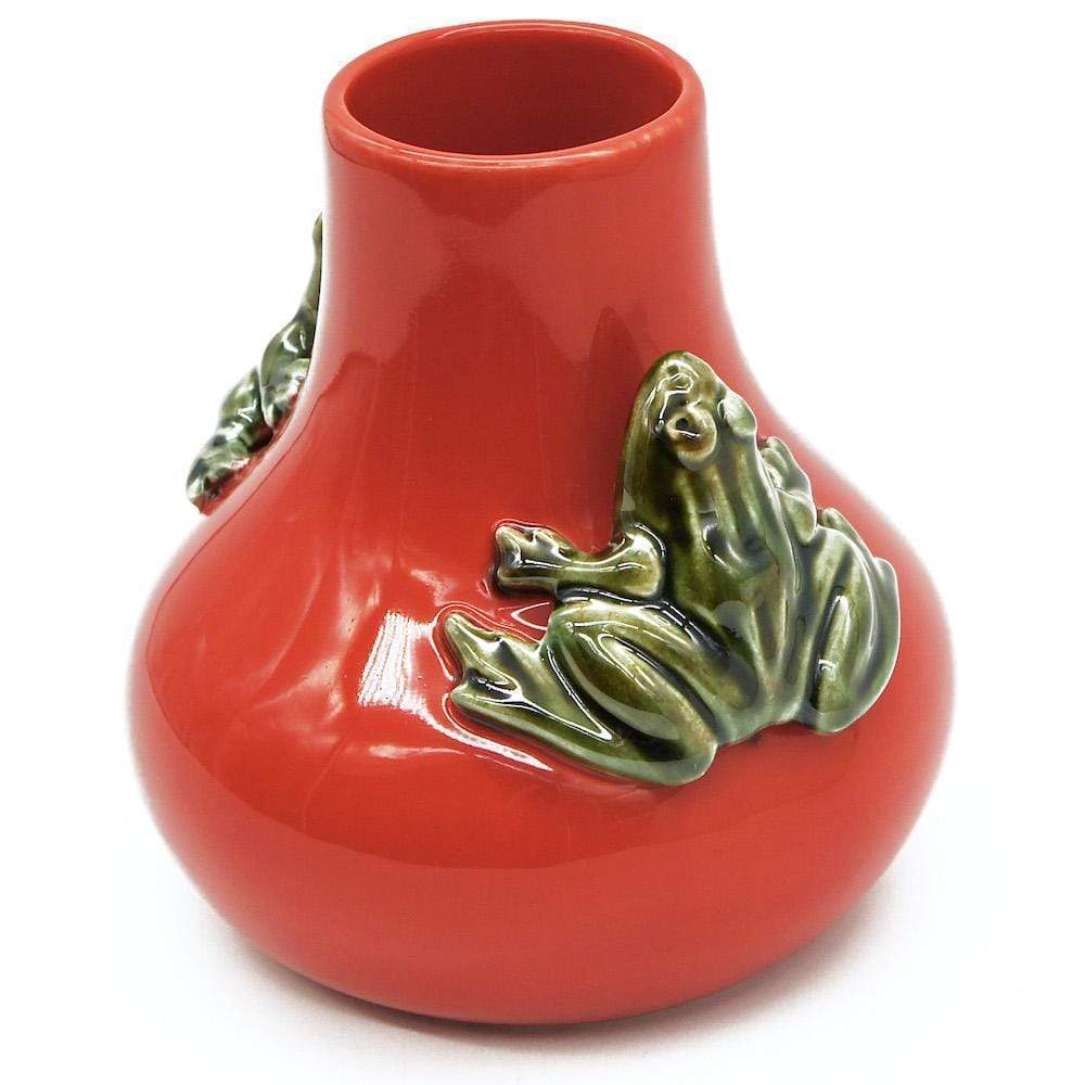Vase en céramique "Rãs" - Rouge