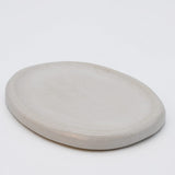 Assiette à entrée en grès marron portugais Plat en grès Cristal - 26cm