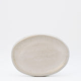 Assiette à entrée en grès marron portugais Plat en grès Cristal - 26cm