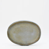 Assiette à entrée en grès marron portugais Plat en grès Quartzo - 26cm