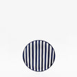 Assiette à pain rayée bleue et blanche I Vaisselle du Portugal en ligne Assiette rayée "Costa Nova Mar" 15cm - Bleue