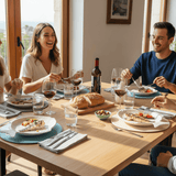 Assiette creuse blanche en forme de Poisson 25cm Assiette creuse en forme de Poisson 25cm - Blanc cassé