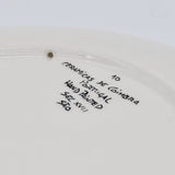 Assiette en céramique de Coimbra - 29cm Assiette en céramique de Coimbra - 29cm