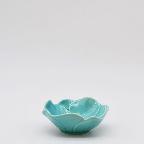Assiette en céramique portugaise Coupe en céramique - Turquoise