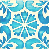 Azulejo Padrao I Azulejo portugais artisanal Azulejo Padrão 11x11cm