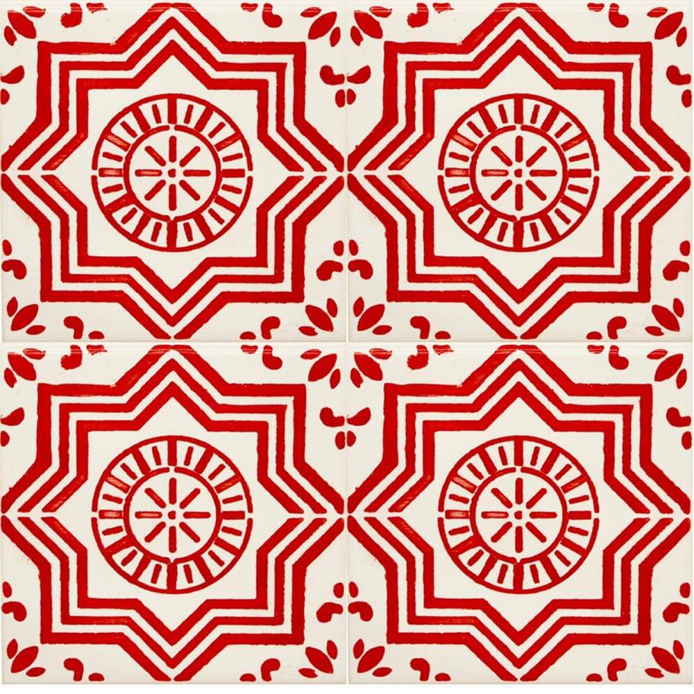 Azulejo Padrao I Azulejo portugais artisanal Azulejo Padrão 11x11cm