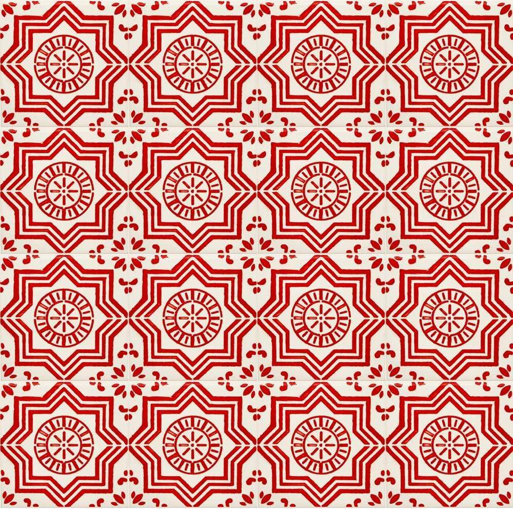 Azulejo Padrao I Azulejo portugais artisanal Azulejo Padrão 11x11cm