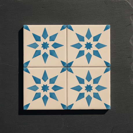 Azulejo portugais I Carreau de faïence du Portugal Azulejo Padrão 11x11cm