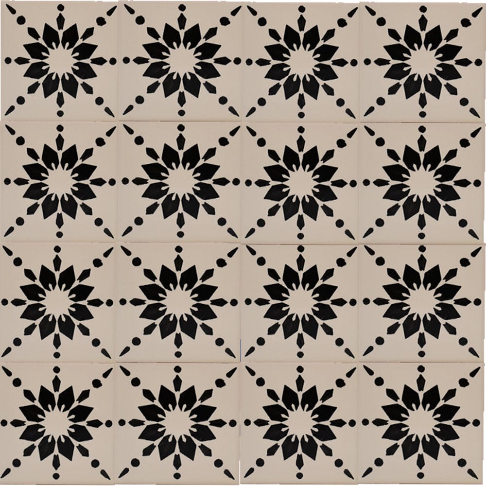 Azulejo portugais I Carreau de faïence du Portugal Azulejo Padrão 11x11cm