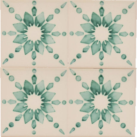 Azulejo portugais I Carreau de faïence du Portugal Azulejo Padrão 11x11cm