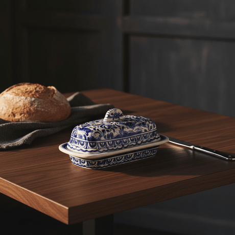 Beurrier en céramique de Coimbra 24cm Beurrier en céramique de Coimbra