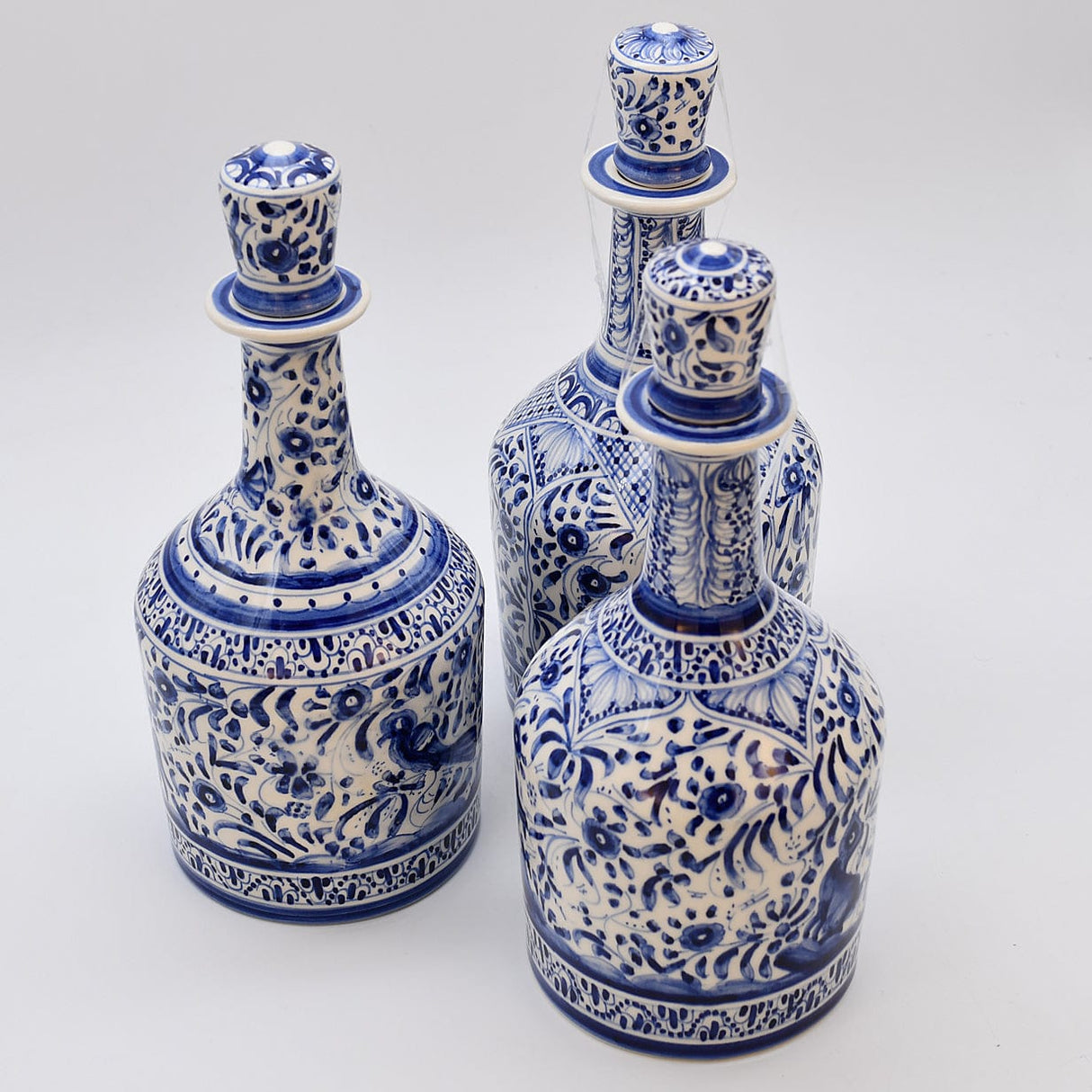 Carafe bleue en céramique de Coimbra Carafe en céramique de Coimbra