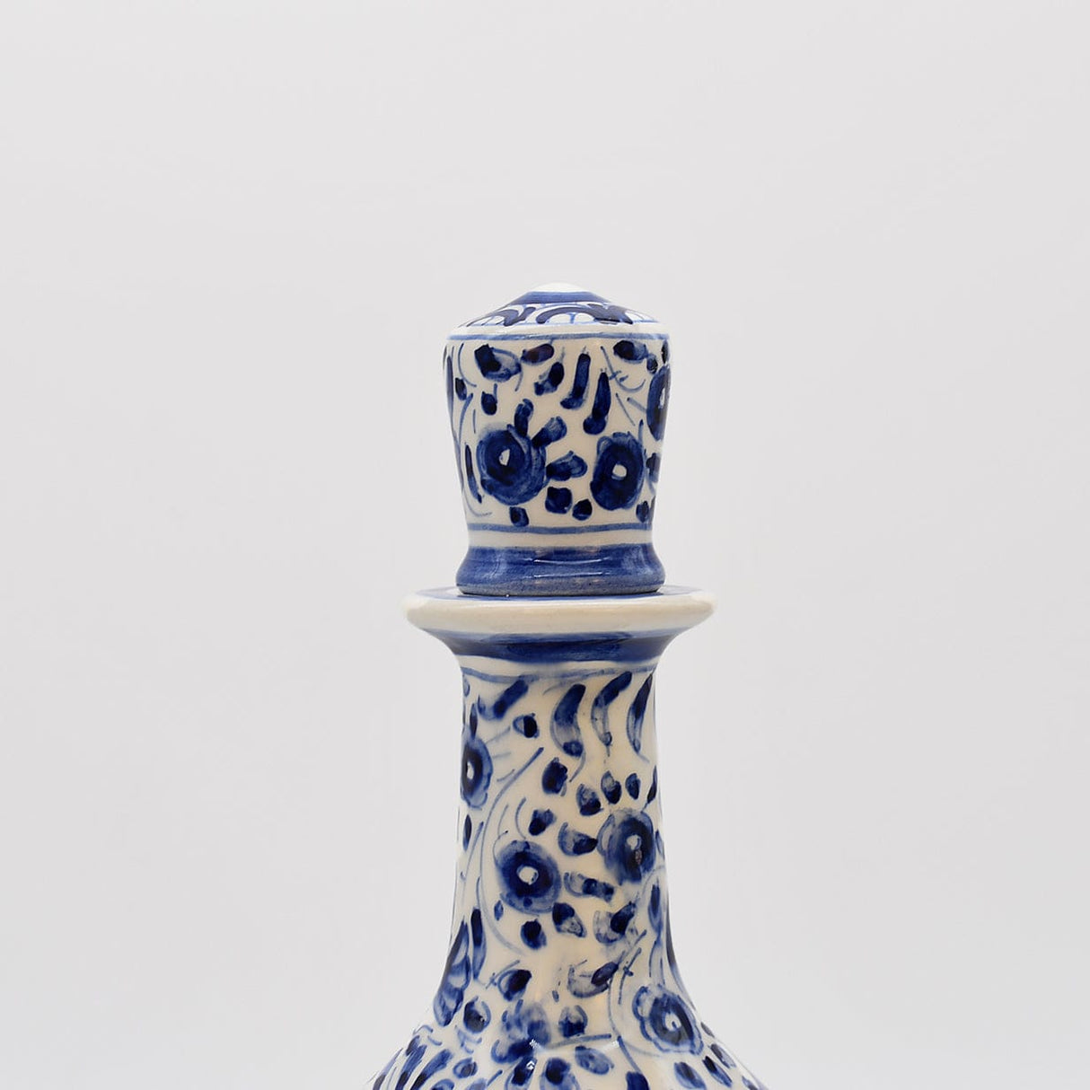 Carafe bleue en céramique de Coimbra Carafe en céramique de Coimbra