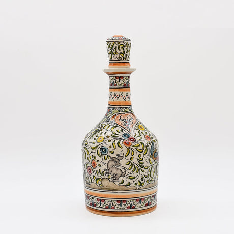 Carafe multicolore en céramique de Coimbra Carafe en céramique de Coimbra