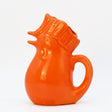 Carafe orange en céramique en forme de coq Carafe en céramique en forme de coq - Orange