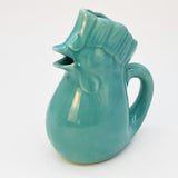 Carafe turquoise en céramique en forme de coq Carafe en céramique en forme de coq - Turquoise
