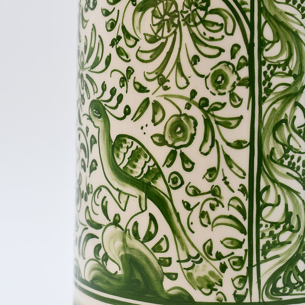 Carafe verte en céramique de Coimbra  Carafe en céramique de Coimbra