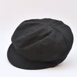 Casquette Gavroche en lin Noire Gavroche en lin - Noir