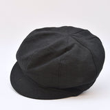 Casquette Gavroche en lin Noire Gavroche en lin - Noir