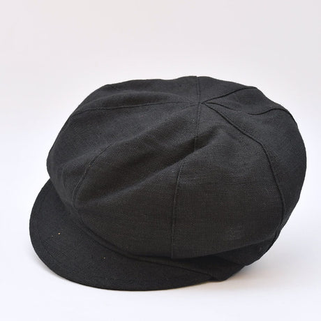 Casquette Gavroche en lin Noire Gavroche en lin - Noir