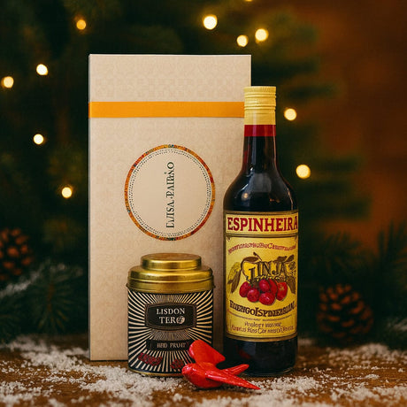 Coffret cadeau Ginja, l'alcool de cerise portugais I Vente en ligne Coffret cadeau "Ginja"