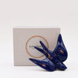 Coffret cadeau hirondelle en céramique bleu cobalt Coffret hirondelle - Bleu cobalt