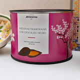 Coffret cadeau portugais – Amandes chocolatées, infusion & céramique artisanale Coffret cadeau "Amêndoas"