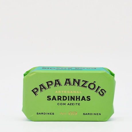 Conserve de sardines à l'huile d'olive Papa Anzois Papa Anzóis I Conserve de sardines à l'huile d'olive