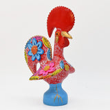 Coq du Portugal rouge en terre cuite Prazeres Cota Coq de Barcelos 30cm rouge - Prazeres Côta