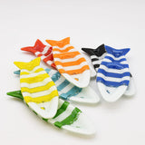 Coupe à olive verre fusionné turquoise blanc rayé – apéritif portugais Coupe à olive en verre - Turquoise