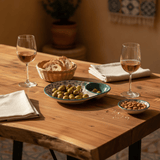 Coupe à olives en céramique verte motifs Azulejos Coupe à olives en céramique "Padrão" - Vert