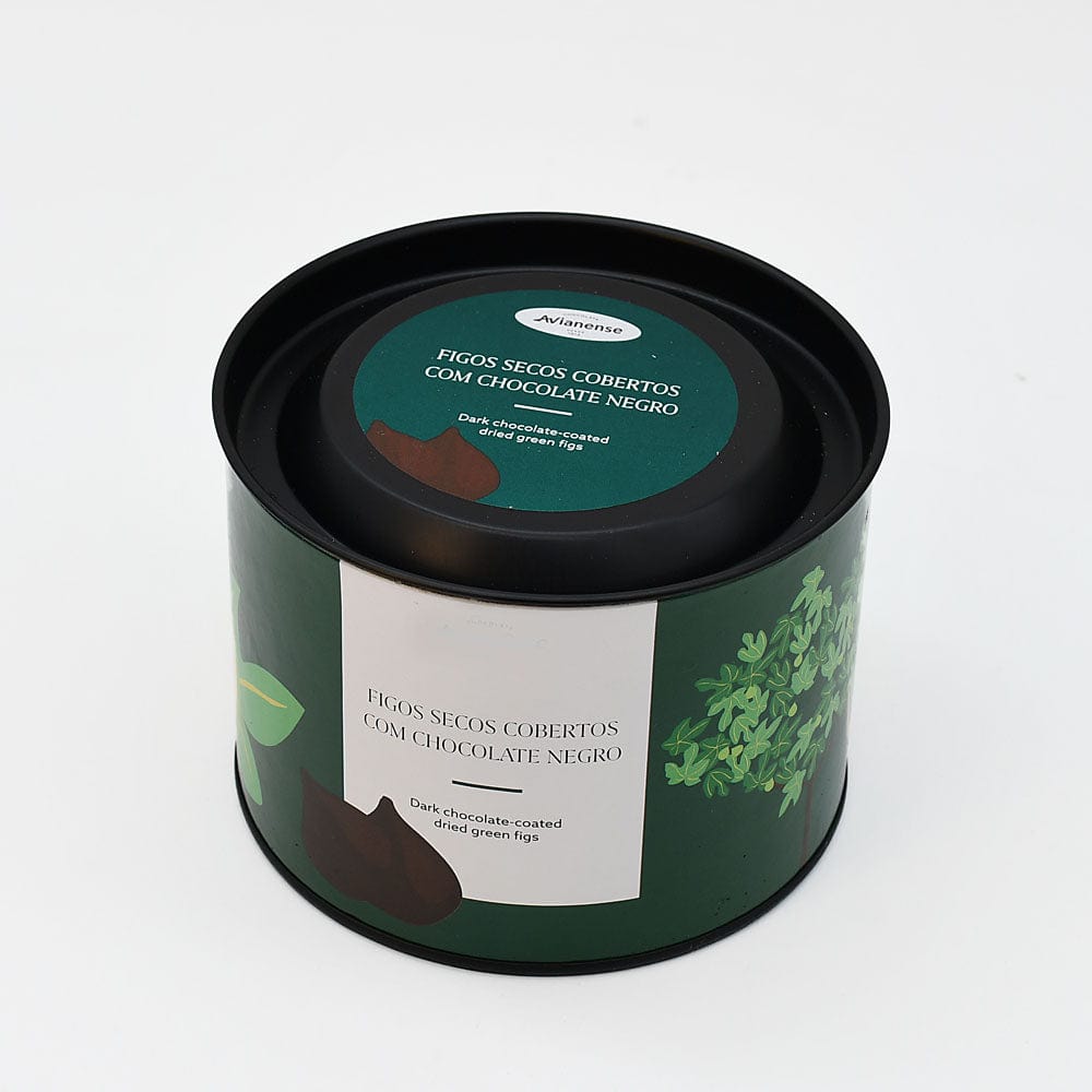 Figues portugaises enrobées de chocolat noir Figues enrobées de chocolat noir
