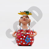 Figurine en terre cuite du Portugal 30cm Boneca Barriguda 30cm - Prazeres Côta