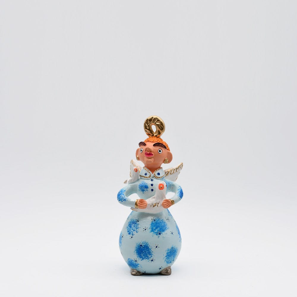 Figurine Saint François terre cuite I Julia Cota I Artiste portugaise Anjo 25cm - Prazeres Côta