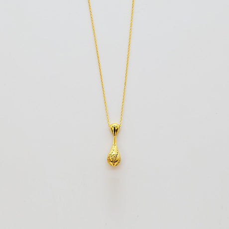 Gota de Luz – Collier en argent doré | Bijou portugais Gota de Luz I Collier en argent doré