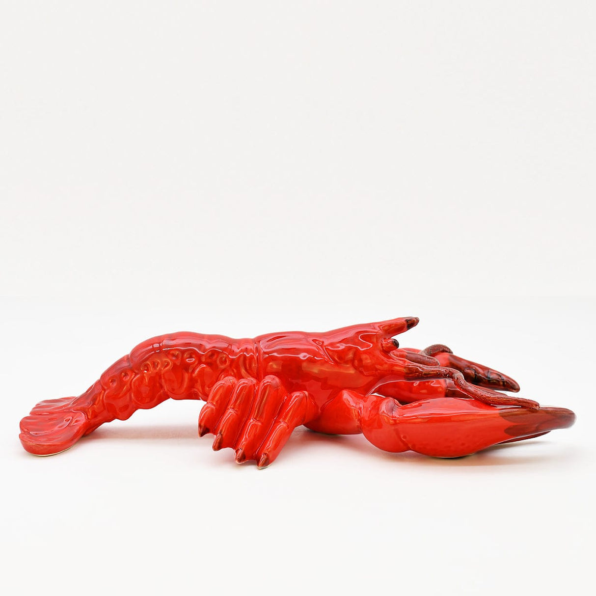 Homard en céramique rouge I Style Bordallo Pinheiro Homard en céramique - 38 cm