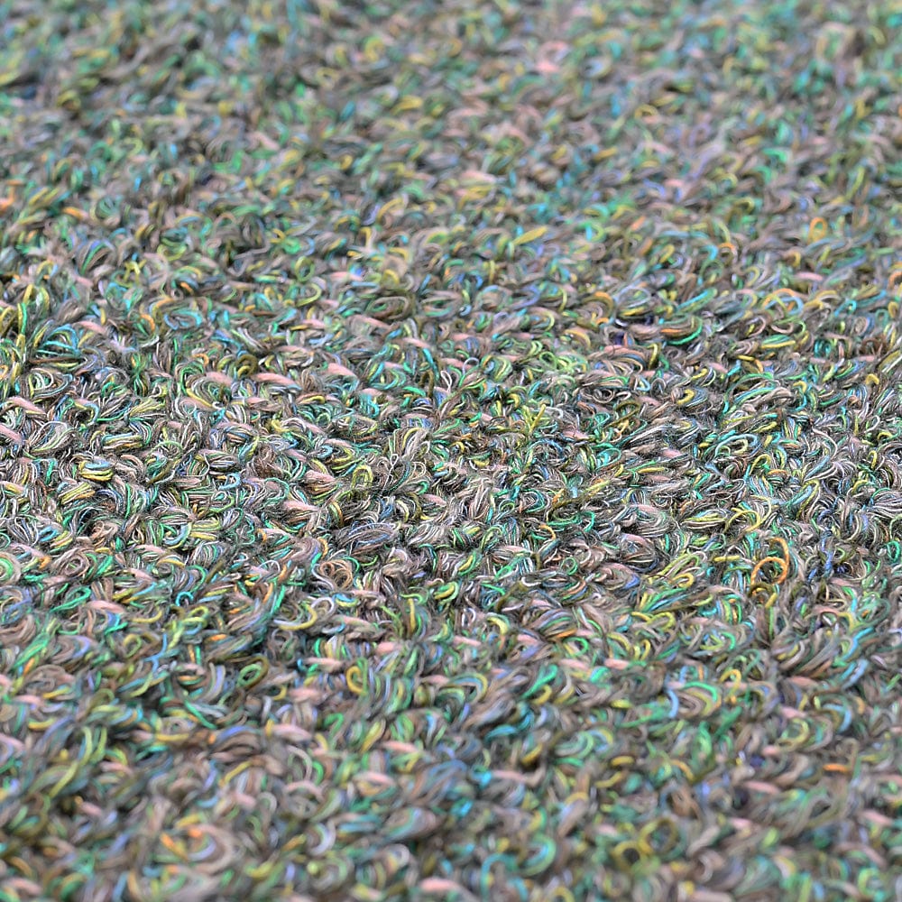 Housse de coussin grise en coton du Portugal  Housse de coussin artisanale 60x60 - Vert moyen