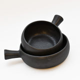 Mini plats à tapas en grès noir | Fabriqués au Portugal Plats à tapas en grès