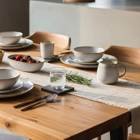 Mug blanc en grès de la collection portugaise Amazonia Mug en grès "Amazonia" Blanc