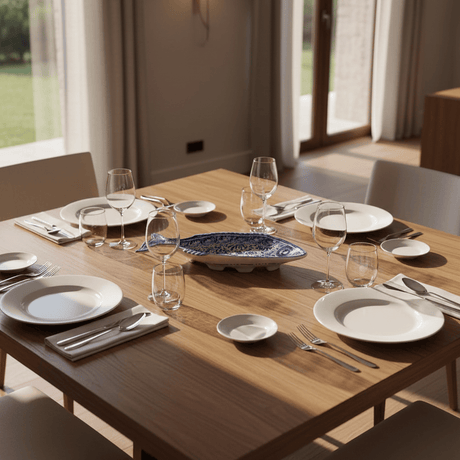 Petit plat en céramique de Coimbra - 25cm Petit plat en céramique de Coimbra - 25cm