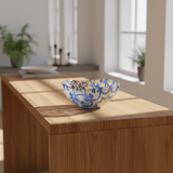 Petit saladier en verre artisanal portugais Saladier en verre "Marinha Grande" - 13cm