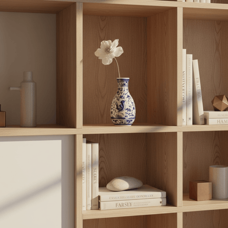 Petit vase bleu en céramique de Coimbra Petit vase en céramique de Coimbra