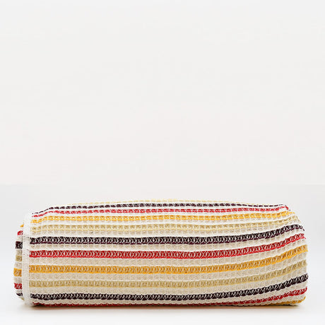 Plaid portugais couvre-lit marron 240x200 | Style de vie portugais Plaid Couvre-lit en coton 240x200 - Marron