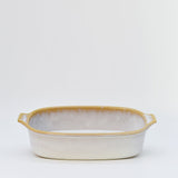 Plat de service en grès de la collection portugaise Amazonia Plat à four en grès "Amazonia" Blanc - 00cm (Copie)