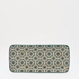 Plat rectangulaire en céramique motifs azulejos verts et blancs Plat en céramique "Padrão" - Vert
