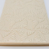 Plateau en céramique beige I Motifs dentelles portugaises Plateau de service "Renda"  - Beige